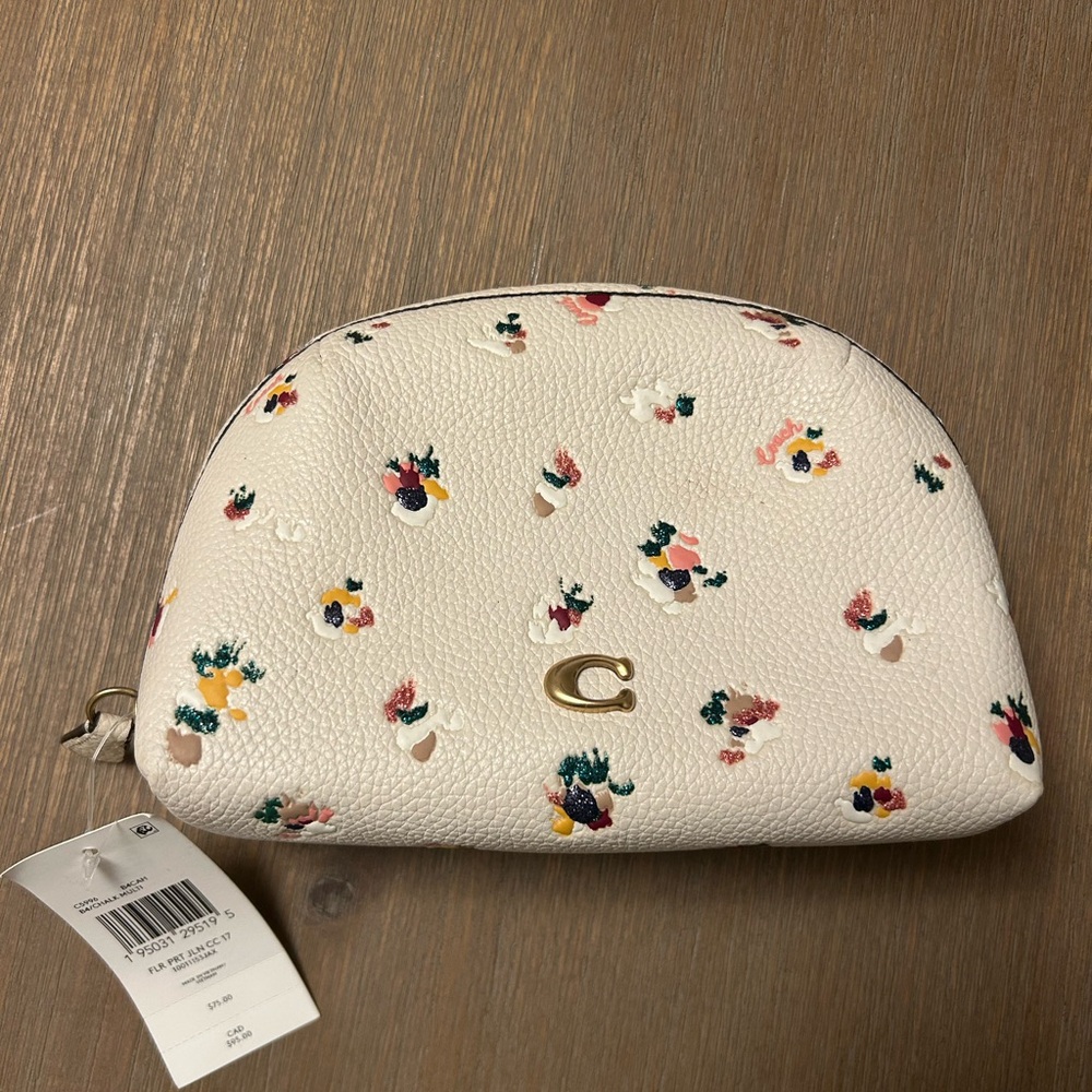 Coach Julienne Cosmetic Case 17 Paint Dab